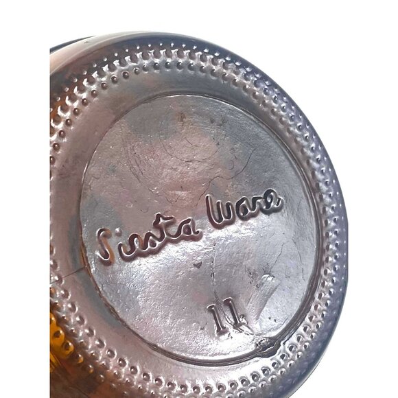 Vintage Siesta Ware Washinton DC Mug Patriotic Graphics Brown Glass Wood Handle - Picture 4 of 4